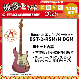 Bacchus BST-2-RSM/M BGM [ROASTED MAPLE]【2025福袋セット】【数量限定】