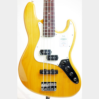 Fender 2024 Collection MIJ Hybrid II Jazz Bass PJ (Vintage Natural/RW)