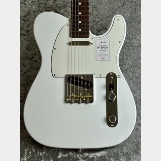 Fender Made in Japan Hybrid II Telecaster/Rosewood -Arctic White- #JD24023122【3.21kg】