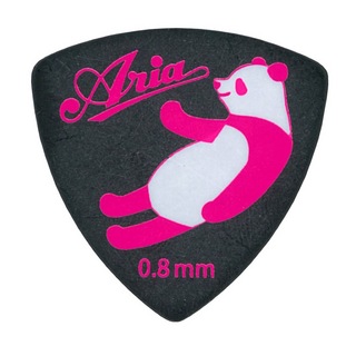 ARIA P-PA01 080 BKPK パンダ PICK 0.8mm ギターピック×50枚