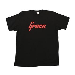 Greco Greco グレコ Classic Logo T-Shirt, Medium メンズ Tシャツ Mサイズ 半袖 黒 ブラック Black