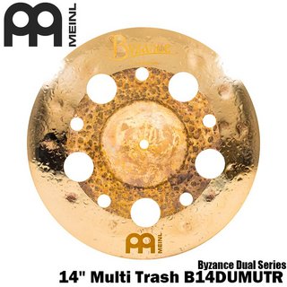Meinl１４”マルチトラッシュ・クラッシュシンバル B14DUMUTR / 14" Multi Trash