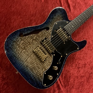 Bacchus Handmade T-Custom  -Charcoal to Blue Burst-【美品中古】