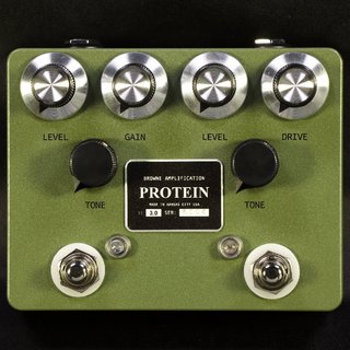 BROWNE AMPLIFICATIONProtein Dual Overdrive V3 Green デュアルオ ーバードライブ【新宿店】