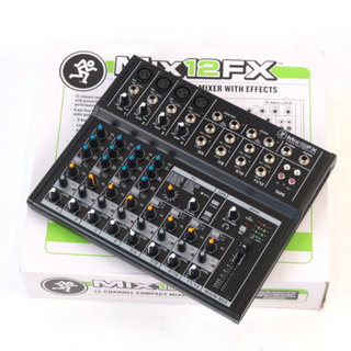 Mackie 【中古】 MACKIE MIX12FX 12チャンネル エフェクト内蔵 コンパクト ミキサー