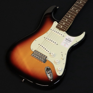 FenderMade in Japan Traditional 60s Stratocaster, Rosewood Fingerboard, 3-Color Sunburst