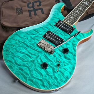 Paul Reed Smith(PRS) SE CUSTOM 24 Quilt Package TU:Turquoise【大人気モデル・良杢目個体】