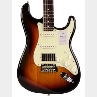 Fender 2024 Collection Made in Japan Hybrid II Stratocaster HSS (3-Color Sunburst)