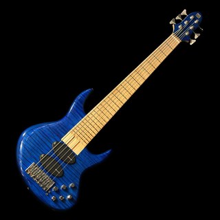 Miura Guitars U.S.A. MB-R 6st (Flame Maple / Trans Blue-MH) [MBR6-FA/TL]