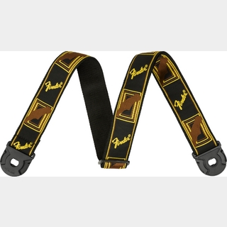 FenderQuick Grip Locking End Strap Black Yellow and Brown 2 ストラップ 【WEBSHOP】