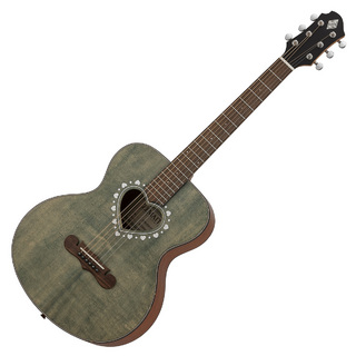 Zemaitis CAM-80H W/C アコースティックギター ミニギター トップ単板 ハート型サウンドホール