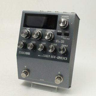 【超美品】BOSS IR-200 Amazon.com: BOSS IR-200 AMP & IR CABINET PEDAL – Pedal-based