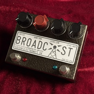 Hudson Electronics Broadcast24V-DUALJPN コンパクトエフェクター／オーバードライブ