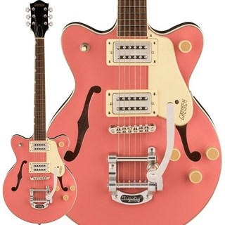 GretschG2655T Streamliner Center Block Jr. Double-Cut with Bigsby (Coral/Laurel)