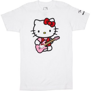 Fender FENDER(R) x HELLO KITTY(R) WHITE SLEEVE HIT LOGO TEE L (LARGE) (#9190189506)