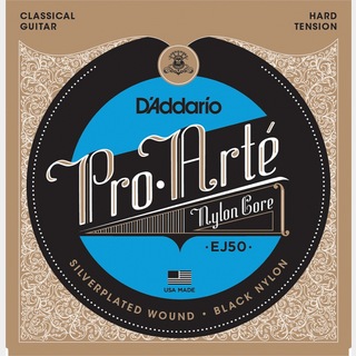 D'Addario ダダリオ EJ50 Silver/Black/Hard クラシック弦