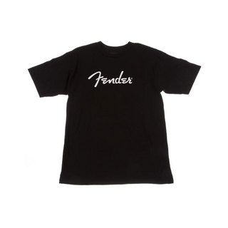Fender フェンダー Spaghetti Logo T-Shirt Black M Tシャツ