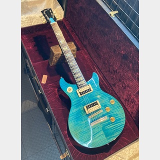 Gibson Custom Shop Tak Matsumoto DC Standard Flame Top Aqua Blue 2nd Edition 2013