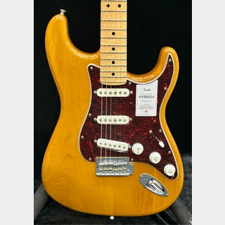 Fender Made In Japan Hybrid II Stratocaster -Vintage Natural/Maple-【JD23032700】【3.48kg】