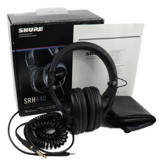 Shure【中古】 ヘッドホン シュアー SHURE SRH440-A SRH440A モニターヘッドホン シュア