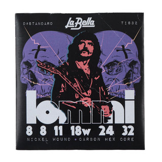 La BellaLa Bella ラベラ TI832 Tony Iommi Signature Electric Guitar Strings D# Tuning 8-32 エレキギター弦