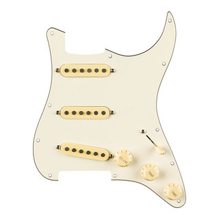 Fender Fender Pre-Wired Strat Pickguard Eric Johnson Signature Parchment 11 Hole PG ピックアップセット