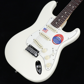 Fender Jeff Beck Stratocaster Olympic White American Artist Series(重量:3.71kg)【渋谷店】
