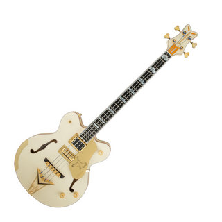 Gretschグレッチ G6136B-TP Tom Petersson Signature Falcon 4-String Bass Aged White Lacquer エレキベース
