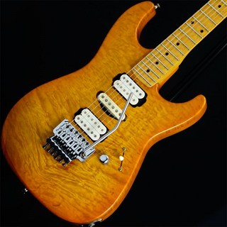AIRCRAFT【USED】 AC-5 Quilt Maple Top Birdseye Maple Neck (Amber) 【SN.B34704】