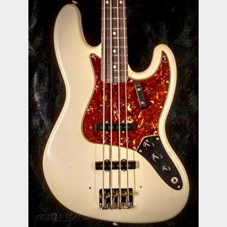Fender Custom Shop MBS 1962 Jazz Bass Journeyman Relic -Aged Olympic White- by Austin MacNutt