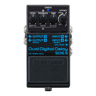 BOSS SDE-3 Dual Digital Delay 【SDE-3000をコンパクトサイズに】