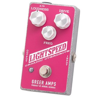 Greer Amps Lightspeed Organic Overdrive - Pink/White