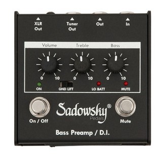 ベース用エフェクター、Sadowsky、Bass Preampの検索結果【楽器検索
