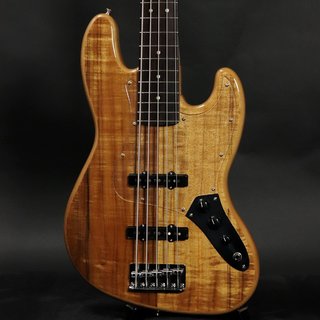 Fender ISHIBASHI FSR MIJ Hybrid II Jazz Bass V Koa Top Alder Back  Natural 【梅田店】