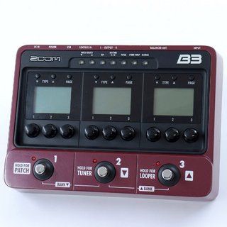 ZOOM B3 / Bass Effects & Amp Simulator 【池袋店】