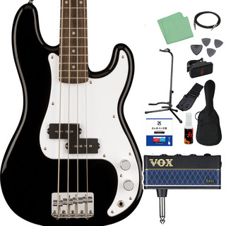 Squier by FenderMini Precision Bass ベース 初心者12点セット 【amplug付】 Black