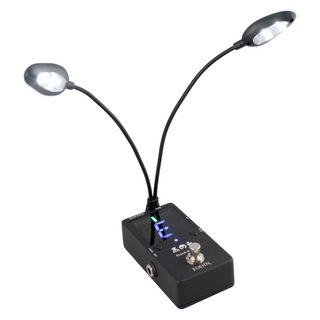 FOEHNPL-09 BLACK BUNNY -黒兎- Pedal Tuner with USB Light USBライト付き ペダル型 ギターチューナー