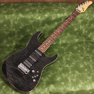 TOM ANDERSON Drop Top Quilt Maple Top on Mahogany Trans Black with Binding SN. 07-15-08P