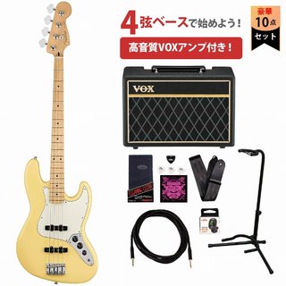 FenderPlayer Series Jazz Bass Buttercream MapleVOXアンプ付属エレキベース初心者セット【WEBSHOP】