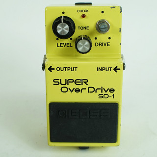 BOSS 【中古】 エフェクター BOSS SD-1 Super Over Drive Made in Japan ギターエフェクター