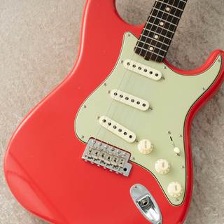 Fender Custom Shop~Custom Collection~ 1963 Stratocaster Journeyman Relic CC Hardware -Aged Fiesta Red-