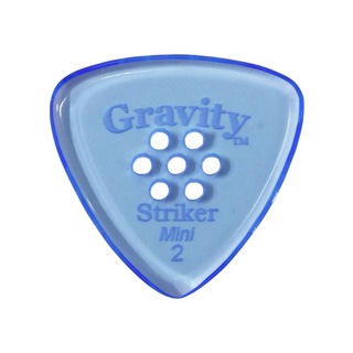 Gravity Guitar PicksStriker -Mini Multi-Hole- GSRM2PM 2.0mm Blue ピック