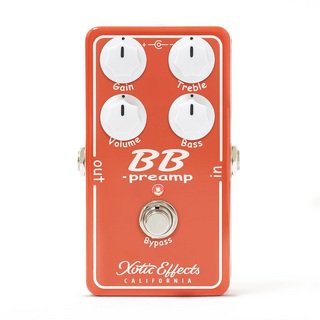 ベース BASS BB - preamp XOTIC Bass BB Preamp V1.5(BBB-V1.5) ベースプリアンプ