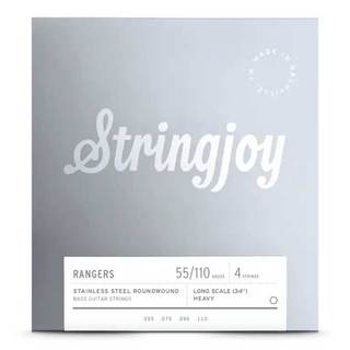 Stringjoy SJ-RA55110LS ステンレススチール 055-110 エレキベース弦 ロングスケール