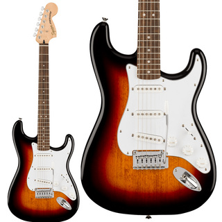 Squier by Fender Affinity Series Stratocaster Laurel Fingerboard White Pickguard 3-Color Sunburst