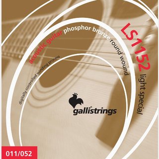 Galli Strings LS1152 Light Special ライトスペシャルゲージ・アコースティック弦 イタリア製 【心斎橋店】