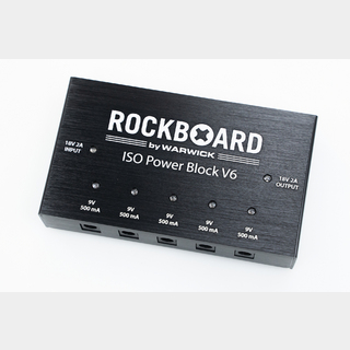 WarwickROCKBOARD RBO POW BLOCK ISO 6V【横浜店】