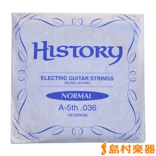 HISTORYHEGSN036 エレキギター弦 バラ弦