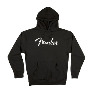 Fender フェンダー Spaghetti Logo Hoodie Black XXLサイズ スパゲッティロゴ入り パーカー 長袖 ブラック