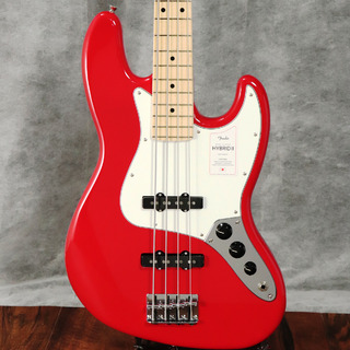 FenderHybrid II Jazz Bass Maple Modena Red  【梅田店】